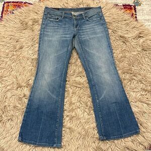 COH Naomi low waist flair jeans size 30